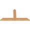 Ekena Millwork Portland Timber Gable Bracket, Western Red Cedar, 36"W x 19"H x 1 1/2"D x 3 1/2"F, 13/12 Pitch GBW036X19X0204POR00SWR - alternate 3